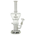 4 Showerheads Crystal Ball Glass Water Pipe for Smoking (ES-GB-435)